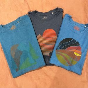 Prana t-shirts size large